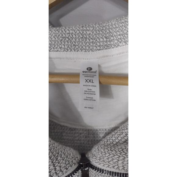 90 Degree Womens Boucle Textured Pullover XXL - Picture 8 of 11